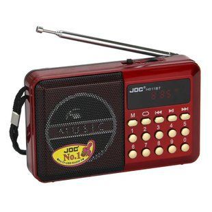 Портативне радіо з акумулятором,Bluetooth,TF/USB,FM, JOC-H011BT-L 00018058 фото