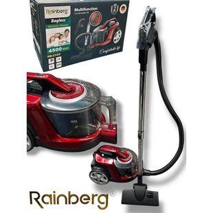 Пылесос безмешковый Rainberg RB-2320 Контейнерный пылесос 4500Вт с НЕРА-фильтром Мощный циклонный 00013485 фото