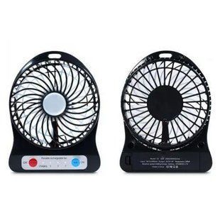 Міні вентилятор mini fan з акумулятором 00018606 фото