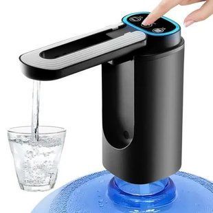 Дозатор для води автоматичний насос для пляшок з водою з USB-зарядкою чорний XL-1286 00013091 фото