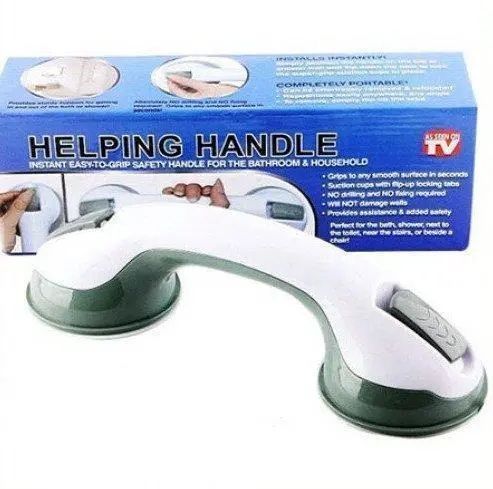 Ручка-помощник универсальная для ванной на вакуумных присосках Helping Handle 00013864 фото