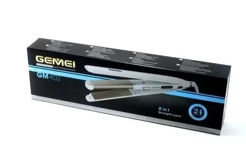 Професійна праска, гофре для волосся 2 в 1 Gemei GM-402 00021387 фото