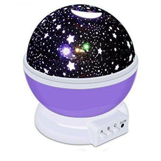 Проектор звездного неба Star Master Big Dream, Звездное небо прожектор, домашний. Цвет: фиолетовый 00013267 фото