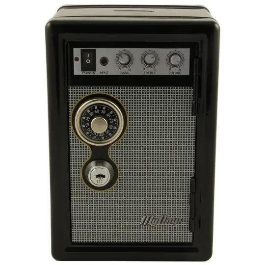 Копилка Металлический Сейф Metal Safe Radio Радио 00016555 фото