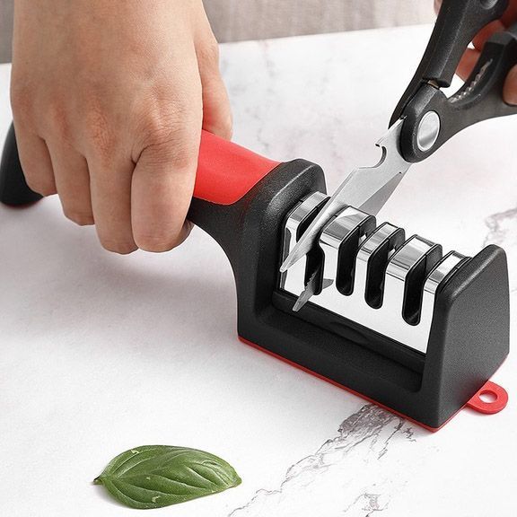 Професійна Ручна Точилка для ножів 3 рівня заточування Fast Sharpener RS-168 00019073 фото