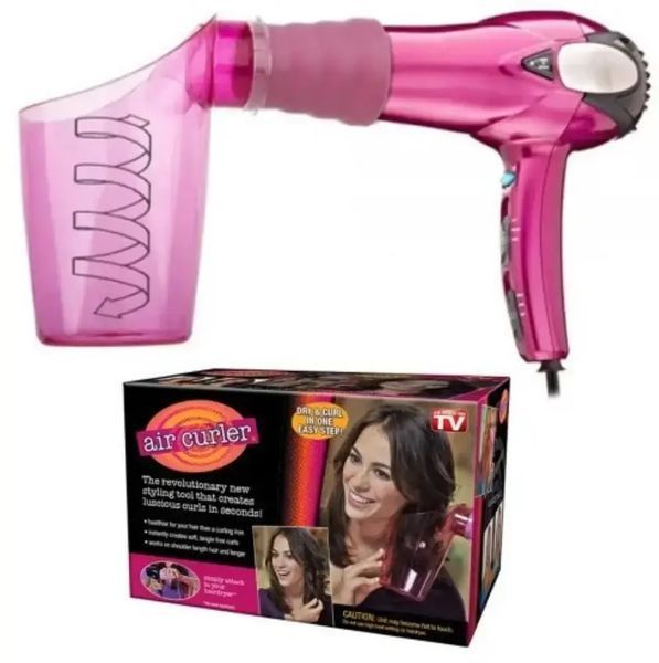 Воздушные бигуди Air Curler | Насадка для фена для завивки локонов 00021793 фото