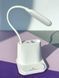 Акумуляторна настільна LED лампа Bionic Desk Lamp c USB виходом, органайзером та підставкою для смартфона 00023172 фото 3
