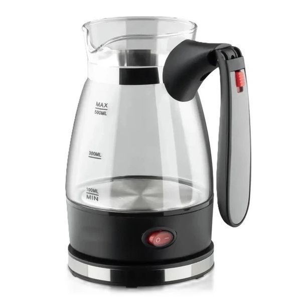 Кофеварка электрическая турка 0,5л 600Вт нержавеющая сталь Domotec R-128 00020182 фото