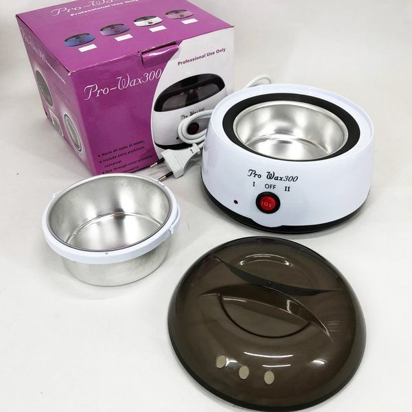 Воскоплав баночный Pro Wax 300 mini 150 мл. Цвет: белый 00014364 фото