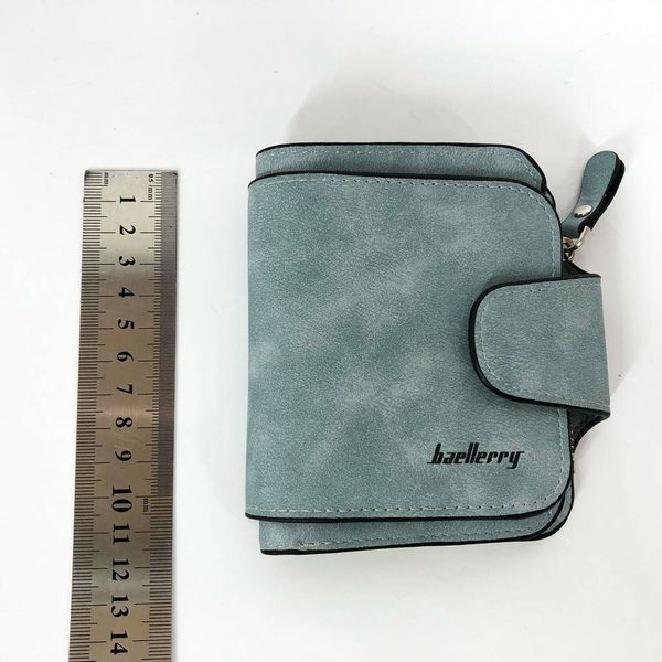 Портмоне Кошелек Baellerry Forever Mini N2346, небольшой женский кошелек в подарок. Цвет: голубой 00018471 фото