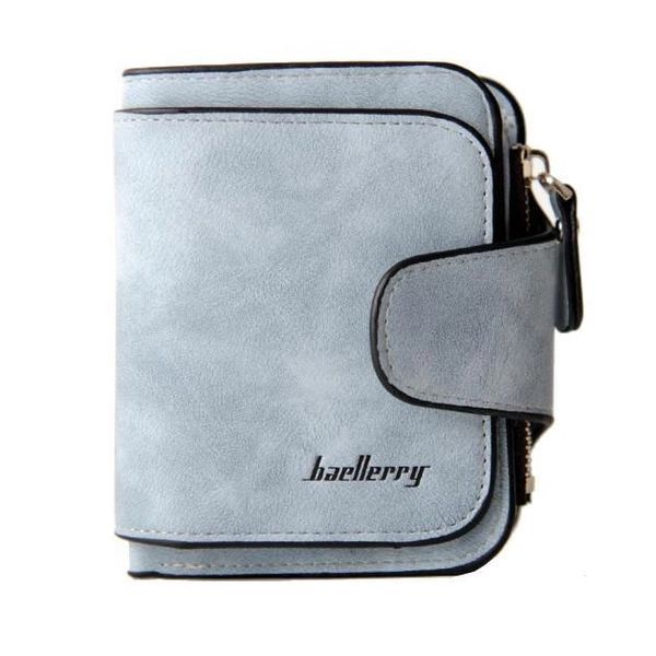 Портмоне Кошелек Baellerry Forever Mini N2346, небольшой женский кошелек в подарок. Цвет: голубой 00018471 фото