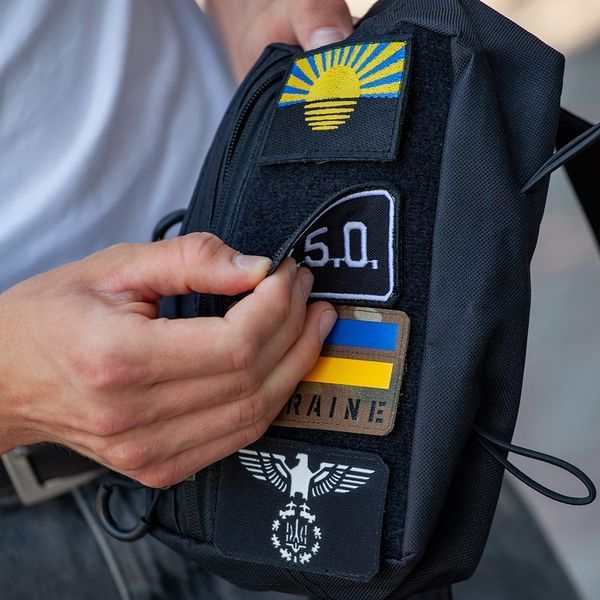Сумка бананка тактическая Cordura | Мужская/женская | Для спорта, города, туризма 00018434 фото