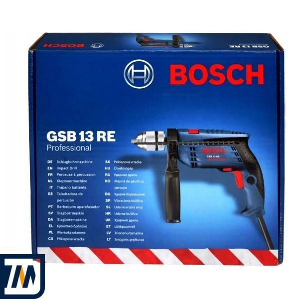 Ударний дриль Bosch Professional GSB 13 RE (швидкозатискний патрон) 00022767 фото