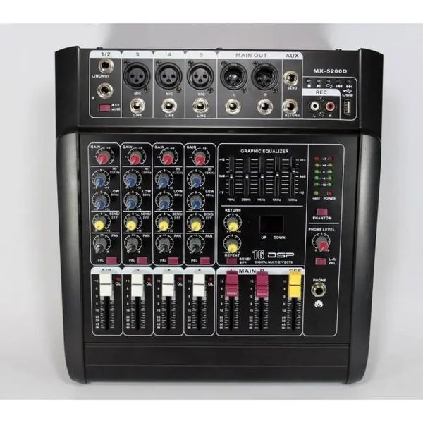 4-х канальный Bluetooth аудио микшер с USB Mixer BT 5300D/5200D 4ch 00018198 фото