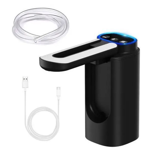 Дозатор для води автоматичний насос для пляшок із водою з USB-зарядкою чорний XL-1286 00013091 фото