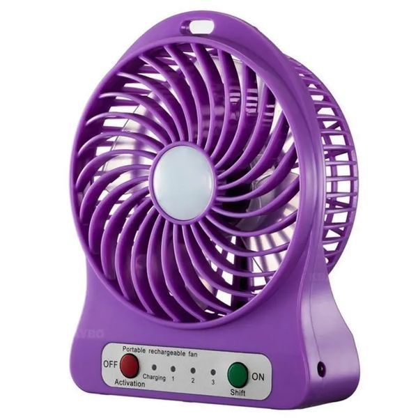 Мини вентилятор mini fan с аккумулятором 00018606 фото