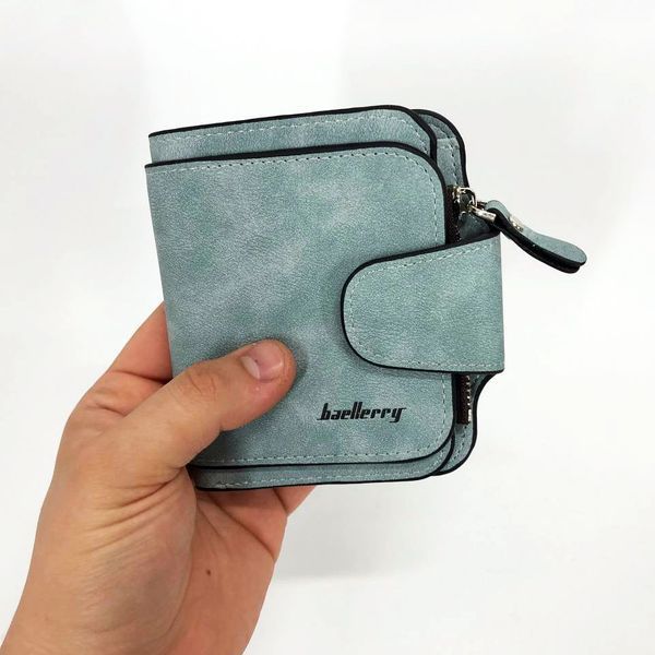 Портмоне Кошелек Baellerry Forever Mini N2346, небольшой женский кошелек в подарок. Цвет: голубой 00018471 фото