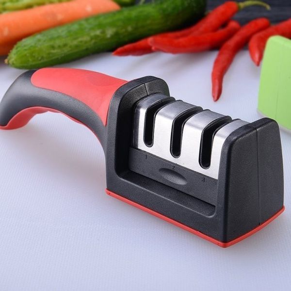 Професійна Ручна Точилка для ножів 3 рівня заточування Fast Sharpener RS-168 00019073 фото