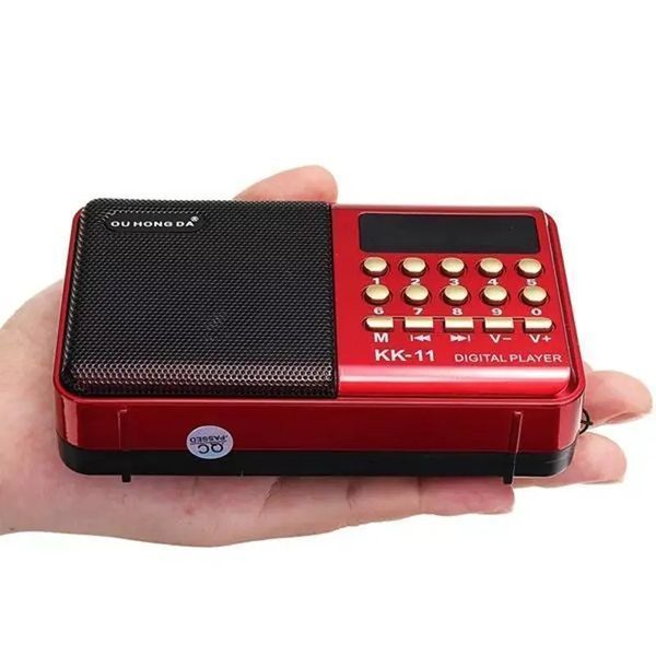 Портативне радіо з акумулятором,Bluetooth,TF/USB,FM, JOC-H011BT-L 00018058 фото