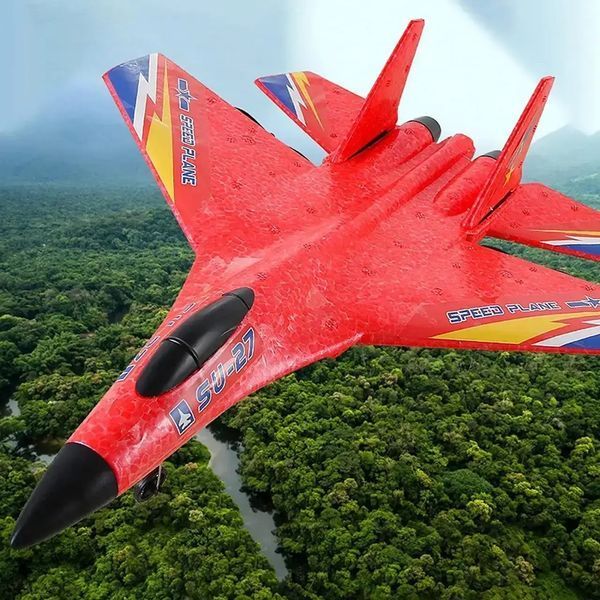 Самолет на радиоуправлении модель истребитель СУ-27 EPP Crashworthiness 2.4 Ghz, Радиоуправляемый самолет 00016630 фото