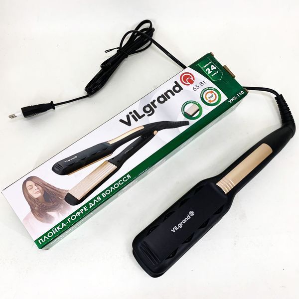 Плойка для волосся ViLgrand VHS-110. Колір: золотий 00014887 фото