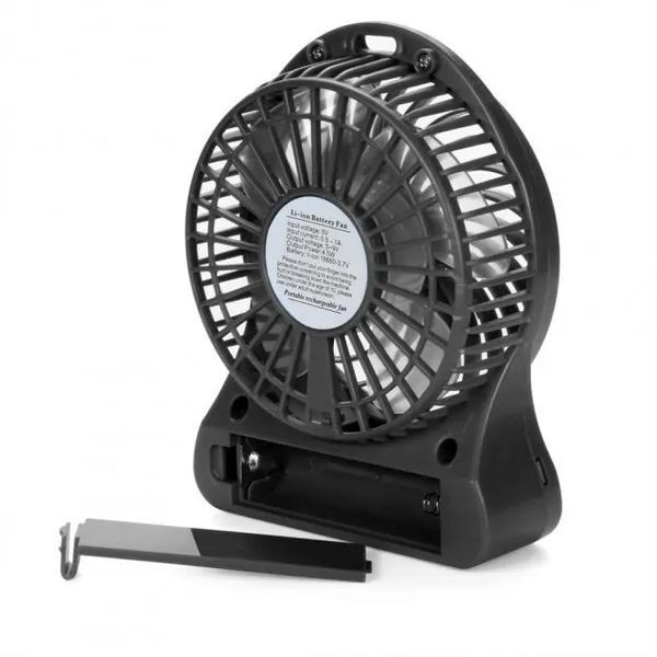 Мини вентилятор mini fan с аккумулятором 00018606 фото