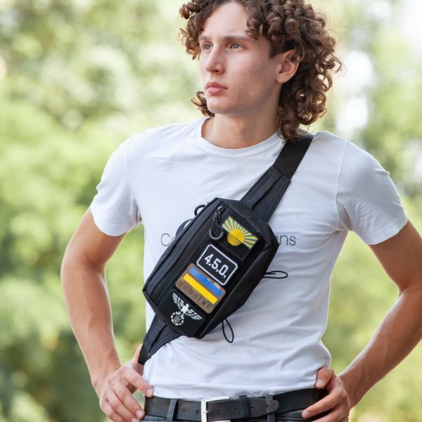 Сумка бананка тактическая Cordura | Мужская/женская | Для спорта, города, туризма 00018434 фото