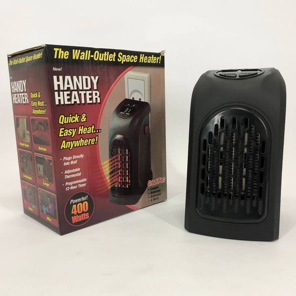 Портативный обогреватель Rovus Handy Heater Black 400 Вт, обогреватель дуйчик, бытовой тепловентилятор 00012588 фото