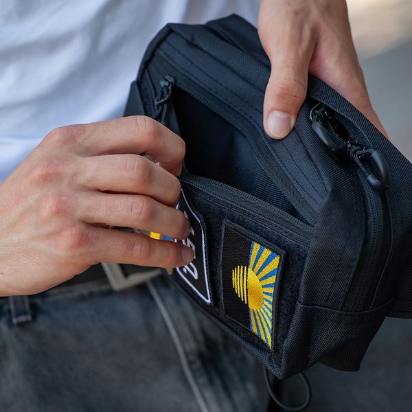 Сумка бананка тактическая Cordura | Мужская/женская | Для спорта, города, туризма 00018434 фото