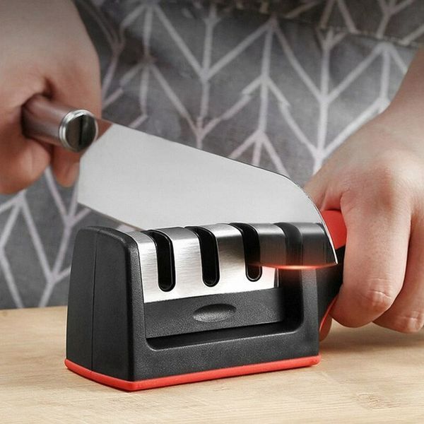 Професійна Ручна Точилка для ножів 3 рівня заточування Fast Sharpener RS-168 00019073 фото