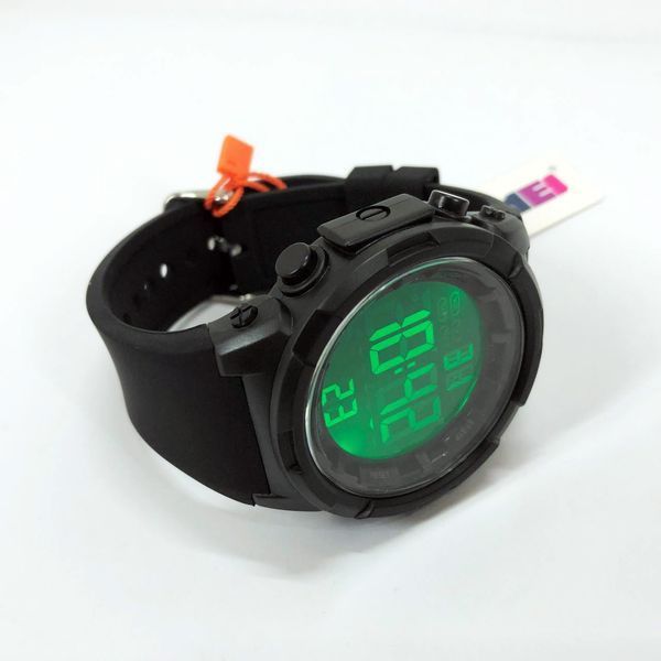 Часы наручные мужские SKMEI 1845BK BLACK, водонепроницаемые мужские часы. Цвет: черный 00022139 фото