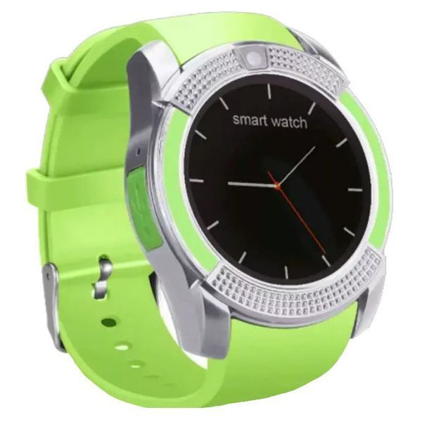 Розумні смарт-годинник Smart Watch V8. Колір: зелений 00022480 фото