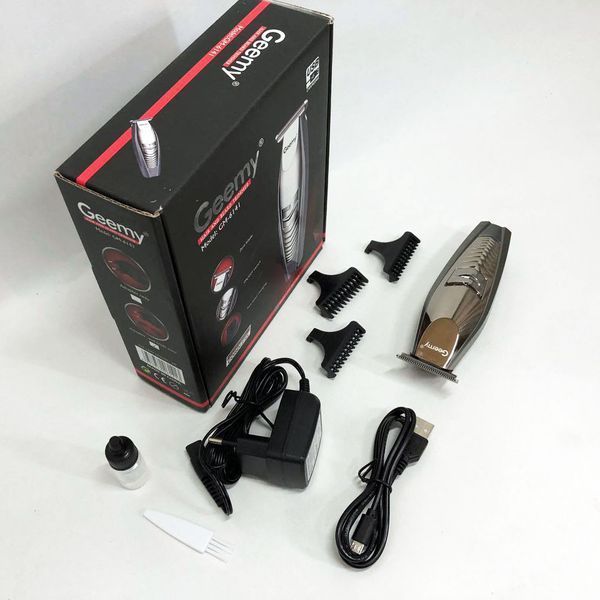 Машинка для стрижки GEMEI GM-6141, підстригальна машинка, професійна електробритва 00015494 фото