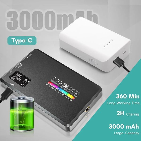 Світло блогера на прищіпці RGB LAMP AND-5265 00017578 фото
