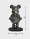 Настільний Годинник Фігурка Ведмідь Bearbrick Космічні 30 см 00022364 фото 4