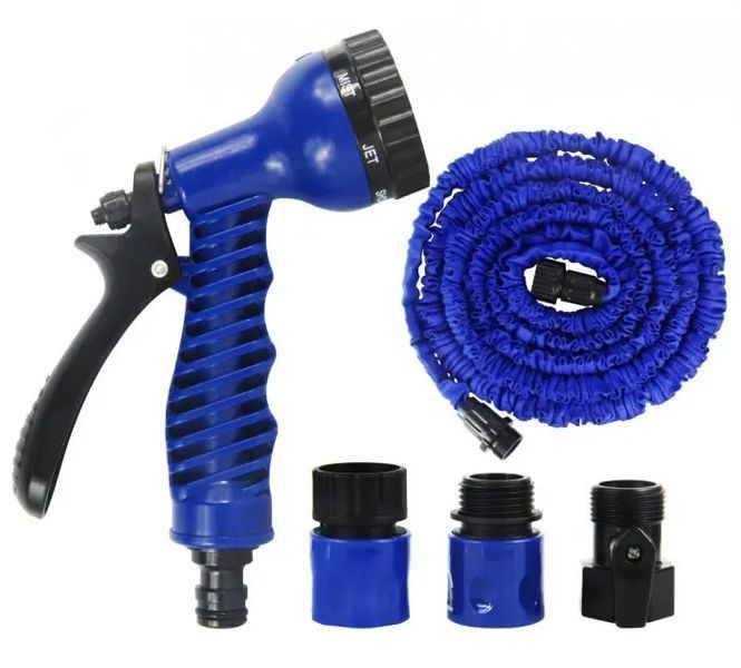 Шланг садовий поливальний X-hose, що розтягується 45м 00013142 фото
