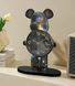 Настільний Годинник Фігурка Ведмідь Bearbrick Космічні 30 см 00022364 фото 3