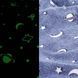 Светящийся в темноте плед плюшевое покрывало Blanket kids Magic Star 150х100 см флисовое одеяло. Цвет: синий 00012543 фото 11