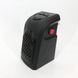 Портативный обогреватель Rovus Handy Heater Black 400 Вт, обогреватель дуйчик, бытовой тепловентилятор 00012588 фото 11
