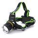 Налобный фонарь Bailong BL-A7-P50, zoom, microUSB, 2х18650, 3 режима, сверхмощный налобный фонарь 00022982 фото 1