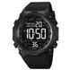 Часы наручные мужские SKMEI 1845BK BLACK, водонепроницаемые мужские часы. Цвет: черный 00022139 фото 1
