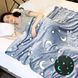 Светящийся в темноте плед плюшевое покрывало Blanket kids Magic Star 150х100 см флисовое одеяло. Цвет: синий 00012543 фото 5