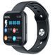 Смарт-часы Smart Watch T88 Спортивные с пульсометром, тонометром, два браслета. Цвет: черный 00022443 фото 1