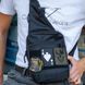 Тактическая сумка на плечо с кобурой, система MOLLE, патч-панель, Cordura 00018389 фото 3