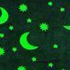 Светящийся в темноте плед плюшевое покрывало Blanket kids Magic Star 150х100 см флисовое одеяло. Цвет: синий 00012543 фото 6