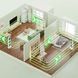 Вентилятор аккумуляторный, 1200мАч, от USB, S-31 / Мини вентилятор портативный / Настольный вентилятор 00018563 фото 4