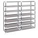 Тканинна шафа для зберігання взуття Shoe Cabinet 118х30х120 см 00014074 фото 3