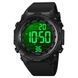 Часы наручные мужские SKMEI 1845BK BLACK, водонепроницаемые мужские часы. Цвет: черный 00022139 фото 3