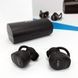 Навушники Bluetooth NIA NB710 з кейсом чорні бездротові, Навушники для тренувань сенсорні бездротові 00023812 фото 14