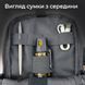 Тактическая сумка на плечо с кобурой, система MOLLE, патч-панель, Cordura 00018389 фото 8